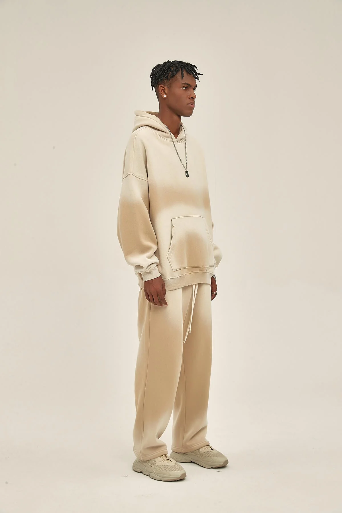 Alternative view of Tye Dye Beige Set